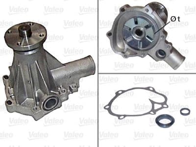 Bomba de agua, refrigeración del motor VALEO 506026