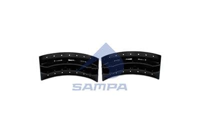 Juego de zapatas de frenos SAMPA 030.651