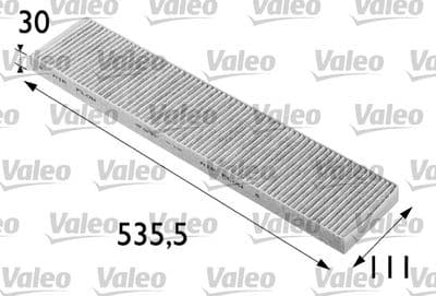 Filtro, aire del interior VALEO 698696