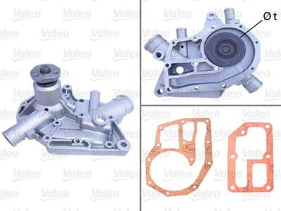Bomba de agua, refrigeración del motor VALEO 506059