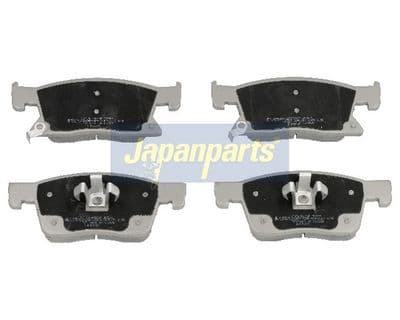 Juego de balatas de freno JAPANPARTS PA-0416AF