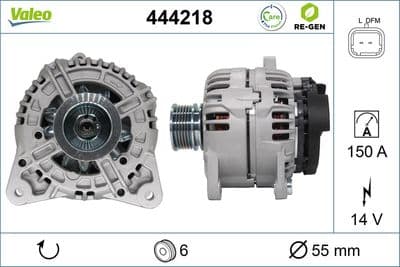 Alternador VALEO 444218