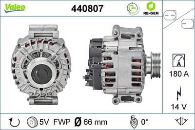 Alternador VALEO 440807