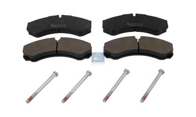Juego de balatas de freno DT Spare Parts 7.92615
