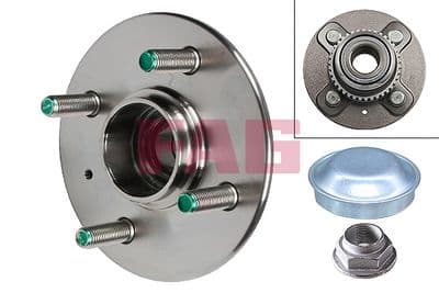 Juego de balero de rueda Schaeffler FAG 713 6195 90