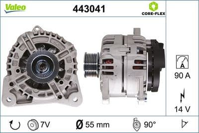 Alternador VALEO 443041