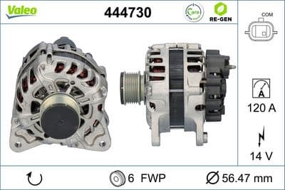 Alternador VALEO 444730