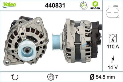 Alternador VALEO 440831