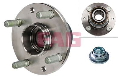 Juego de balero de rueda Schaeffler FAG 713 6155 10