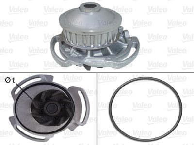 Bomba de agua, refrigeración del motor VALEO 506013