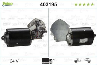 Motor del limpiaparabrisas VALEO 403195