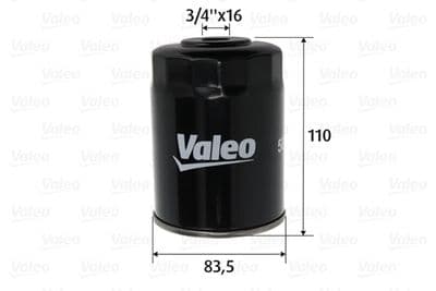 Filtro combustible VALEO 587754
