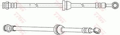 Manguera de frenos TRW PHD947