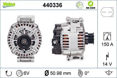 Alternador VALEO 440336