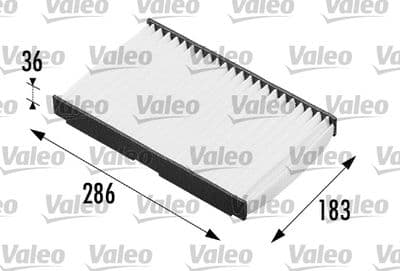 Filtro, aire del interior VALEO 698664