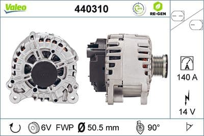 Alternador VALEO 440310