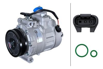 Compresor, aire acondicionado HELLA 8FK 366 203-241
