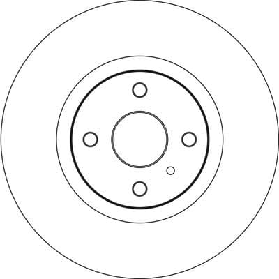Disco de freno TRW DF6539