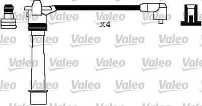 Juego de cables de encendido VALEO 346248