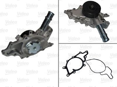 Bomba de agua, refrigeración del motor VALEO 506833