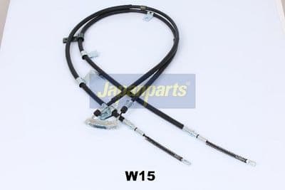 Cable de accionamiento, freno de estacionamiento JAPANPARTS BC-W15