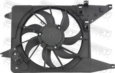 Ventilador, refrigeración del motor FEBEST 24650-001