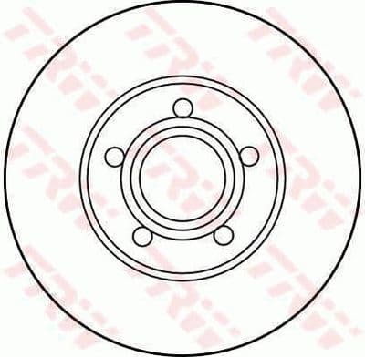 Disco de freno TRW DF2692