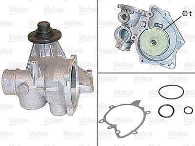 Bomba de agua, refrigeración del motor VALEO 506445