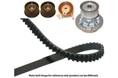 Bomba de agua + juego de correa de distribución Kavo Parts DKW-1004