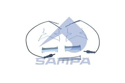 Indicación de desgaste, balatas de frenos SAMPA 075.301