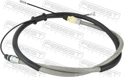 Cable de accionamiento, freno de estacionamiento FEBEST 24100-MASTIII