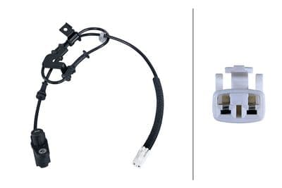 Sensor, revoluciones de la rueda HELLA 6PU 358 417-811