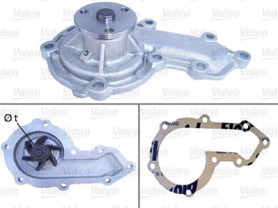 Bomba de agua, refrigeración del motor VALEO 506732