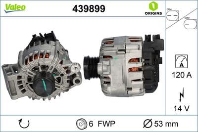 Alternador VALEO 439899