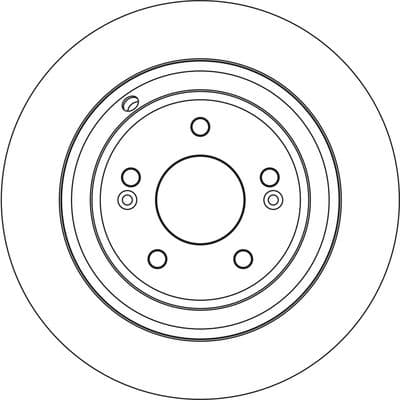 Disco de freno TRW DF6814