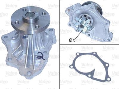 Bomba de agua, refrigeración del motor VALEO 506843