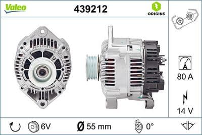 Alternador VALEO 439212