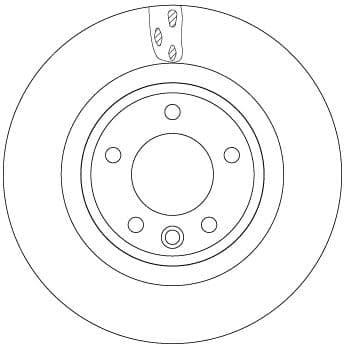 Disco de freno TRW DF6956S