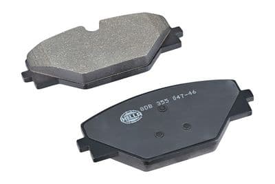 Juego de balatas de freno HELLA 8DB 355 047-461