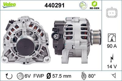 Alternador VALEO 440291