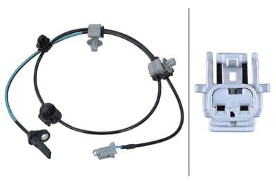 Sensor, revoluciones de la rueda HELLA 6PU 358 268-841