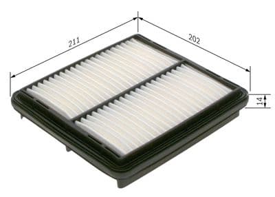 Filtro de aire BOSCH 1 457 433 963