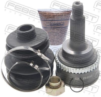 Juego de articulación, eje de transmisión FEBEST 0710-017A43