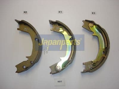 Juego de zapatas de frenos JAPANPARTS GF-H07AF