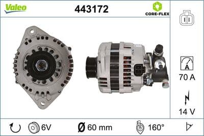 Alternador VALEO 443172