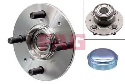 Juego de balero de rueda Schaeffler FAG 713 6179 40