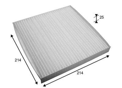 Filtro, aire del interior VALEO 715736
