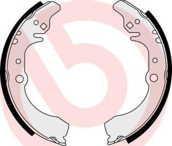 Juego de zapatas de frenos BREMBO S 16 512