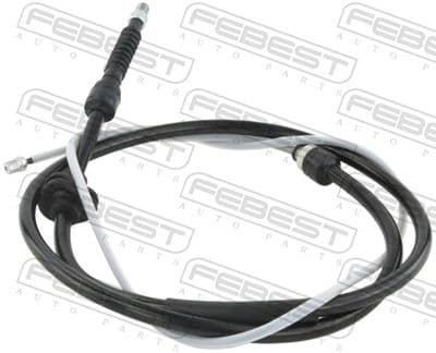 Cable de accionamiento, freno de estacionamiento FEBEST 24100-MEG