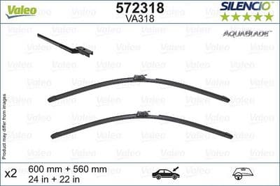 Limpiaparabrisas VALEO 572318